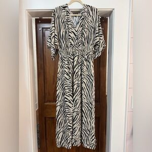 INC International Concepts Zebra Print Maxi Dress